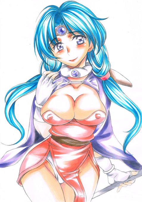 過去絵再掲
『覇王大系リューナイト』より
パッフィー・パフリシアさんです。 