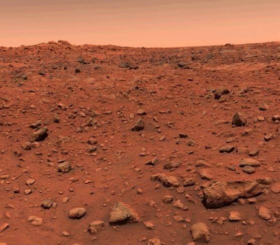 NASAJohnson's tweet photo. 45 years ago in @NASAhistory, the Viking 1 lander became the first U.S. spacecraft to land on another planet – Mars! https://t.co/8wPDuL1WbW https://t.co/9XG0oNaMSY