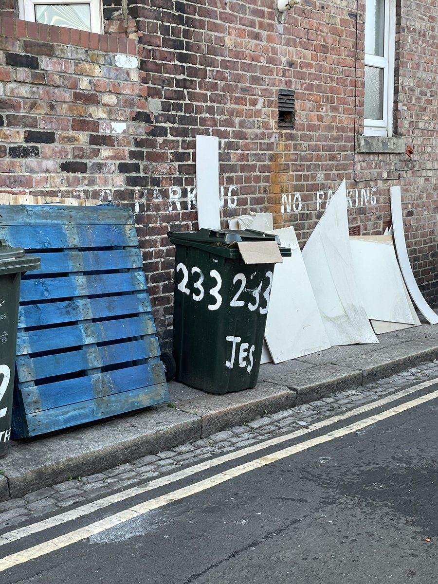 EndASBinJesmond's tweet photo. Back Jesmond Road has been like this for days and stinks #EndASBinJesmond #StudentSlums #Slumlandlords #RewildingJesmond @NCC_Leader @JesmondStella @UniofNewcastle, @NorthumbriaUni, @NewcastleCC, @ChronicleLive https://t.co/BGktqlfXCp
