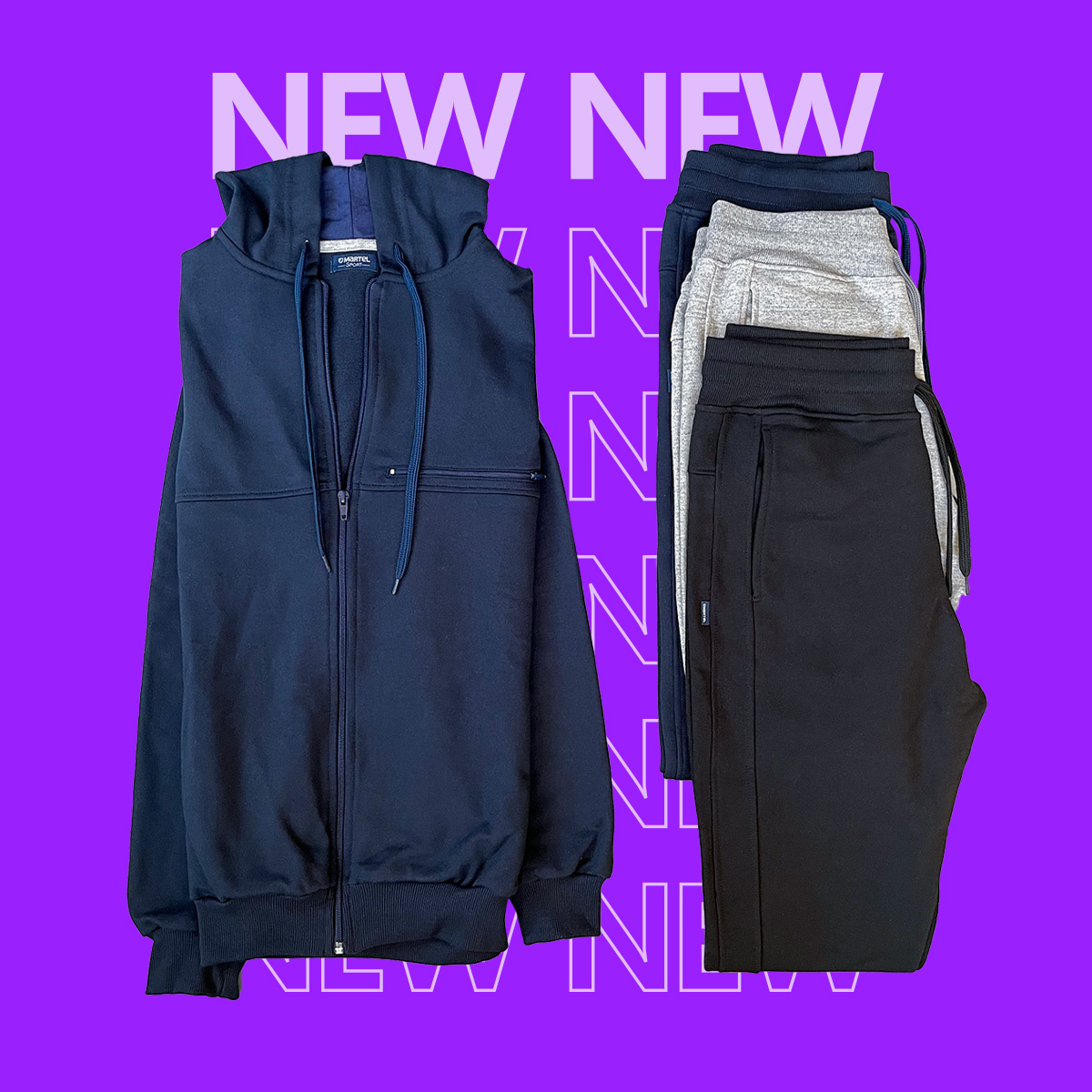 martel_py's tweet image. Encontrá estas prendas en la nueva colección. Hoodies y joggers ideales para que te veas y sientas cómodo.