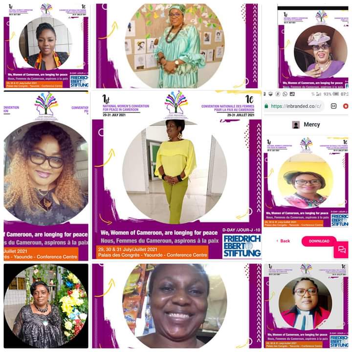 swwopden's tweet photo. SWWOPDEN is committed to the peace process 
#women4peace 
#womensupportwomen 
#peaceincameroon
#femmespourlapaix https://t.co/qRqLE8OMN4
