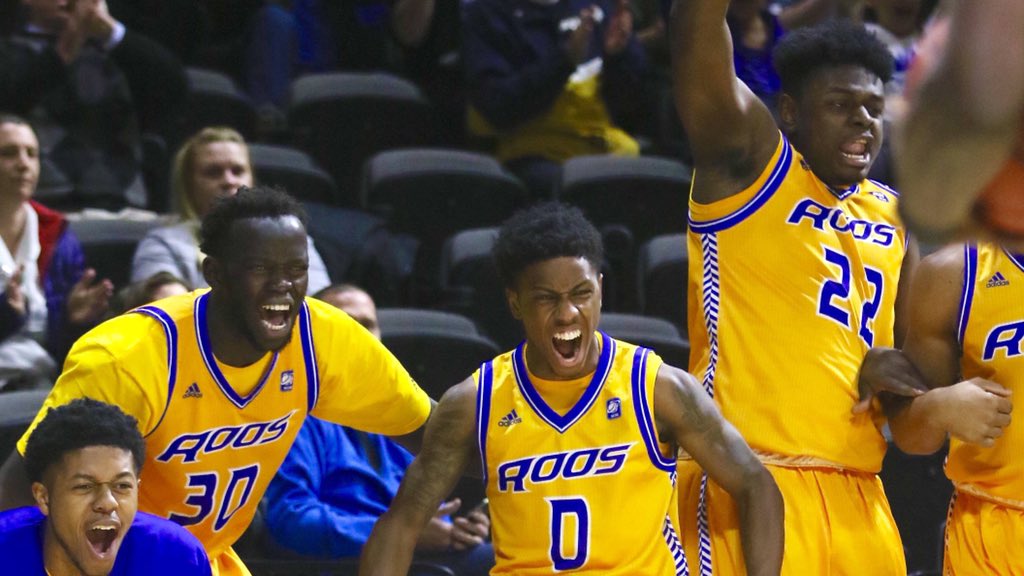 BrentBowman2023's tweet photo. Blessed and thankful to receive my first D1 offer from UMKC! 💙💛 @KCRoosMBB https://t.co/7pgCOd5gvB
