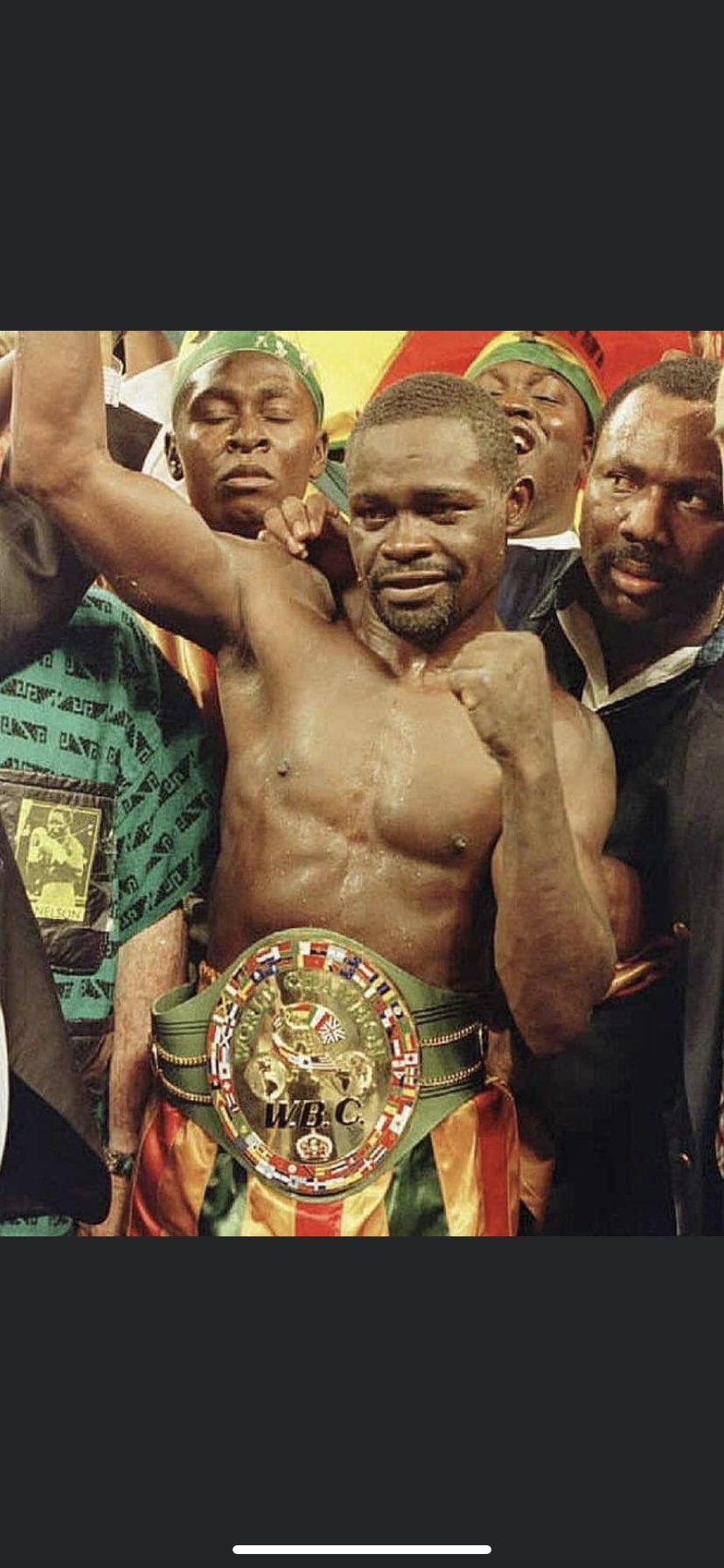 Happy Birthday to the Professor! Azumah Nelson 63 years young 