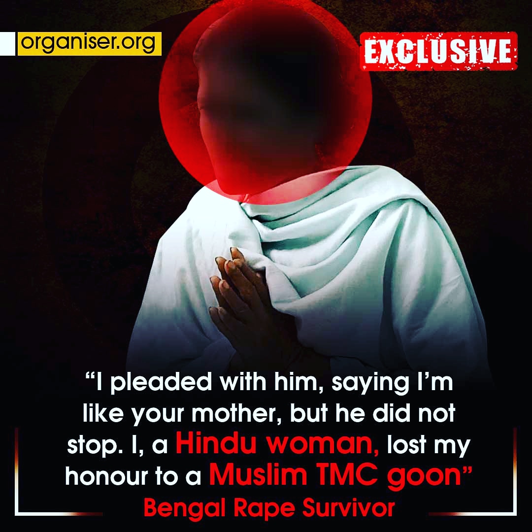 ShriRamJayam's tweet photo. #BengalRapeHorror
#GangRaped
#BengalViolence
#PostPollViolenceInWestBengal
#MamataDirectActionDay
#MamataButcherOfWestBengal
#BengaliHindusGenocide_Murder
#BengaliHindusMassacre_MassGangRape
ShameOn #NoMediaCoverage
ShameOn #NoJudiciarySuoMotu
Both Shamelessly Closed Eyes https://t.co/RV3mwzjGLr