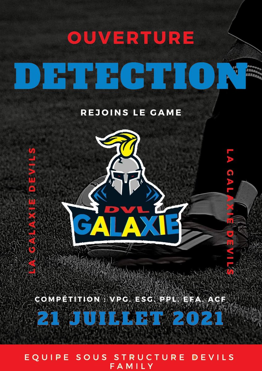 Demain soir , détection chez LA GALAXIE DVL pour intégrer notre effectif pour les différentes summer et pour préparer fifa 22 ! 
RT apprécié et DM ouvert !
