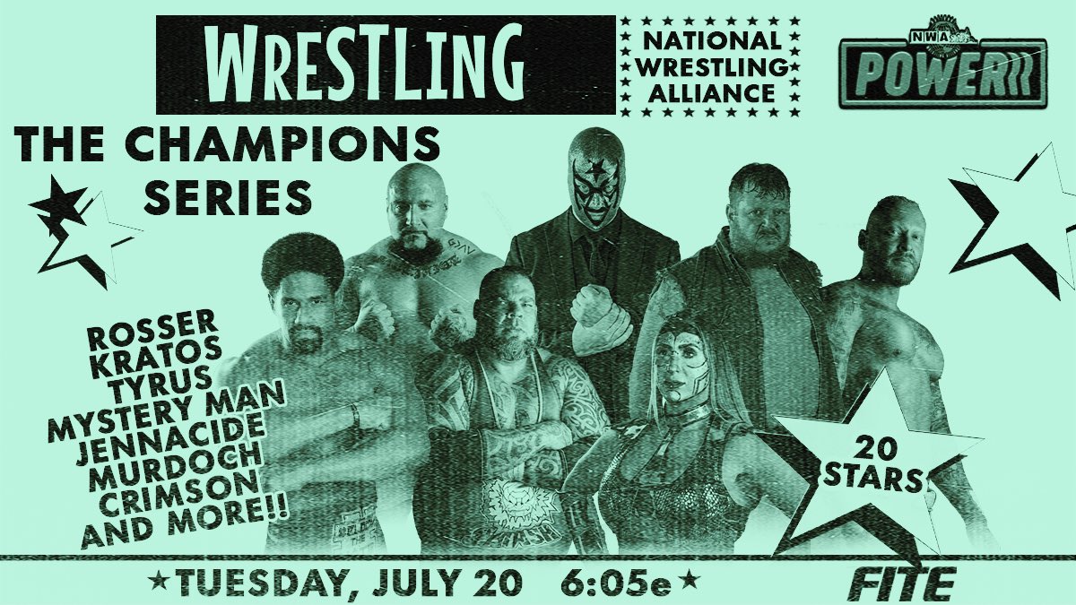 TonyLucassio's tweet photo. Check out these DEALS 

🏆 Series starts tonight! Sub here -> https://t.co/iSREHE0nN7

Merch https://t.co/yIKzc8nm1e

#NWAPowerrr / #NWA / #NWAWrestling / #EMPOWERRR / #NWA73 / #NationalWrestlingAlliance / #RaceForTheChase / #PowerrrSurge / #WrestlingAtTheChase #DEALZ https://t.co/zgl7FRRGSH