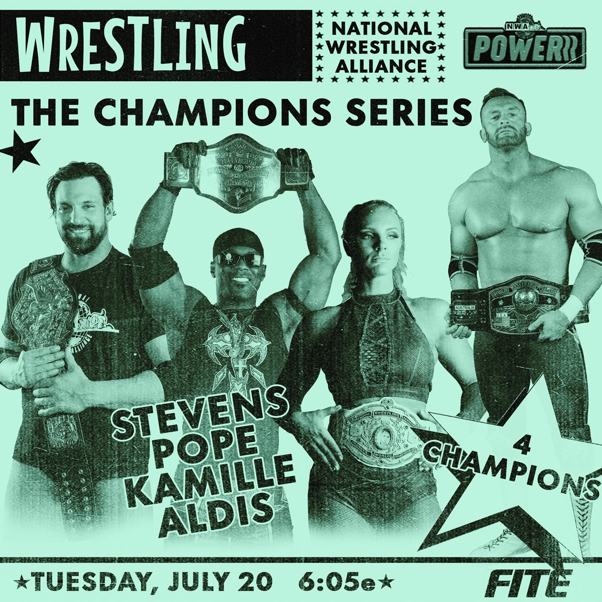 TonyLucassio's tweet photo. Check out these DEALS 

🏆 Series starts tonight! Sub here -> https://t.co/iSREHE0nN7

Merch https://t.co/yIKzc8nm1e

#NWAPowerrr / #NWA / #NWAWrestling / #EMPOWERRR / #NWA73 / #NationalWrestlingAlliance / #RaceForTheChase / #PowerrrSurge / #WrestlingAtTheChase #DEALZ https://t.co/zgl7FRRGSH