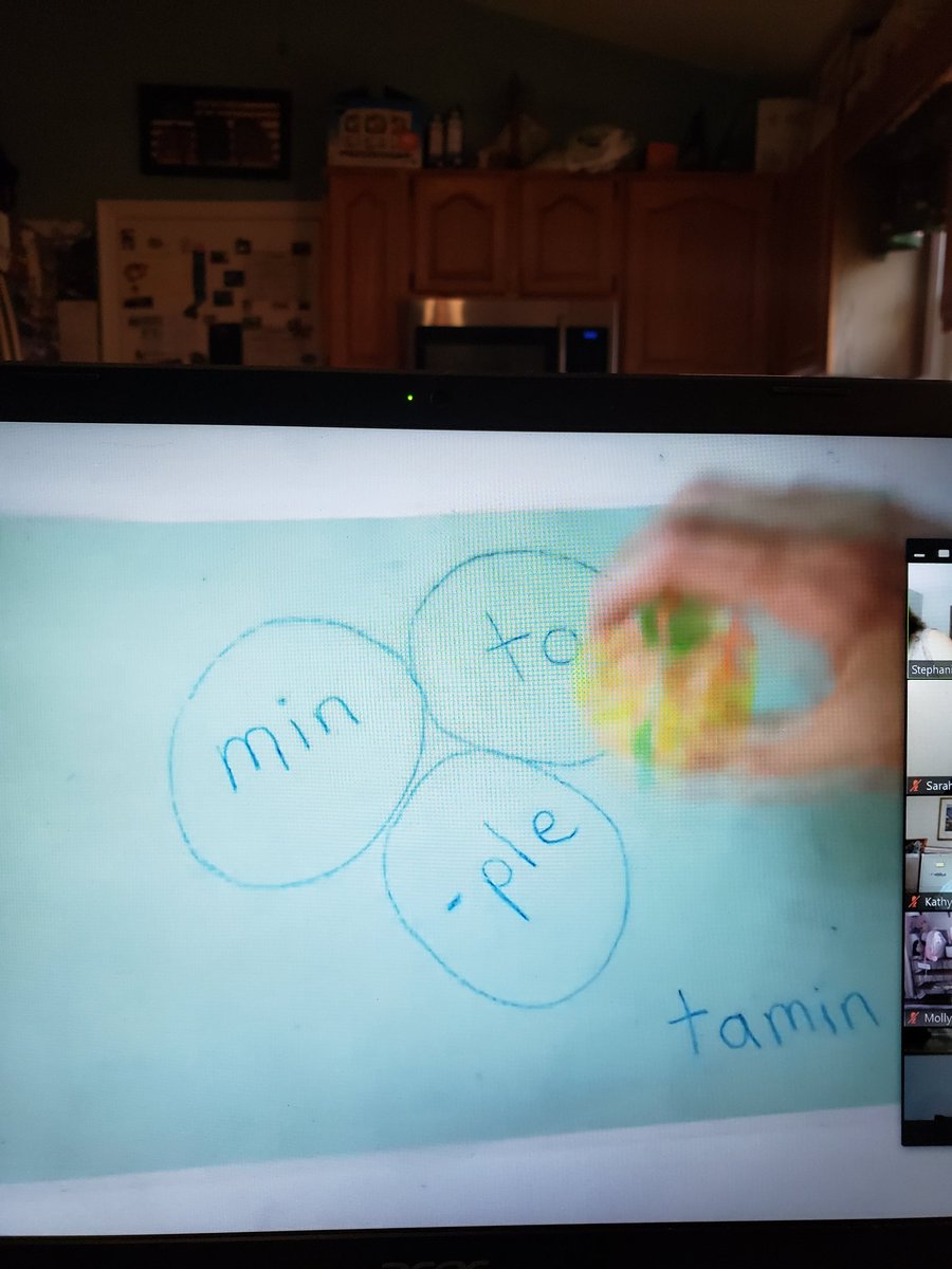 LJDCaro's tweet photo. Fun multi-sensory game for for syllable type practice #julyogplus2021 #handsonlearning #structuredliteracy @StephPratt3 @SarahAnnHawkey @franbowman1 https://t.co/jOLlSFRHQF