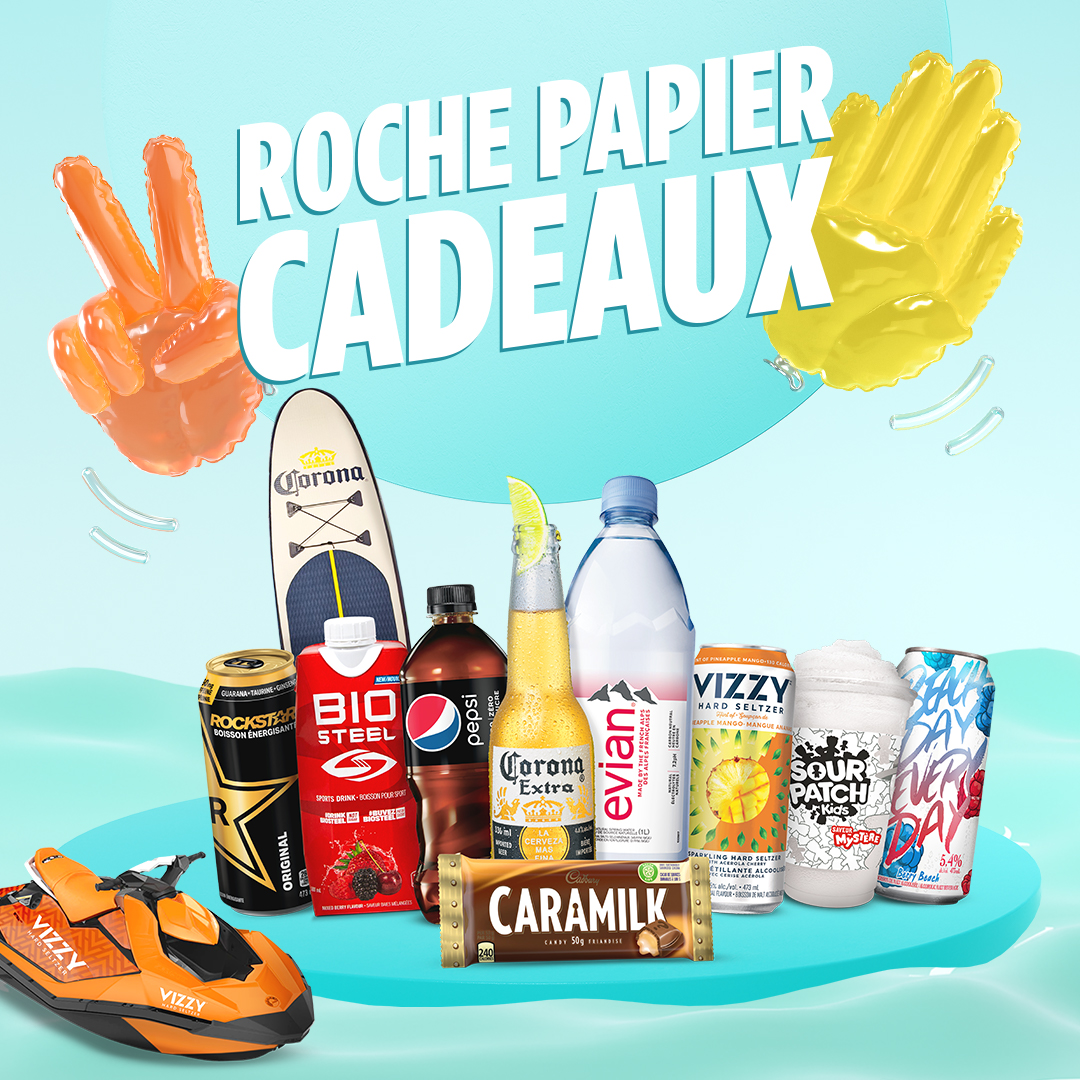 Couche-Tard (@couchetardqc) on Twitter photo Vous pensiez que c'était déjà terminé ? Et bien non ! RPC continue avec de nouveaux prix à gagner. Tente ta chance dès maintenant : rochepapiercadeaux.jeuxcouchetard.ca🥳 Vous pensiez que c'était déjà terminé ? Et bien non ! RPC continue avec de nouveaux prix à gagner. Tente ta chance dès maintenant : rochepapiercadeaux.jeuxcouchetard.ca🥳