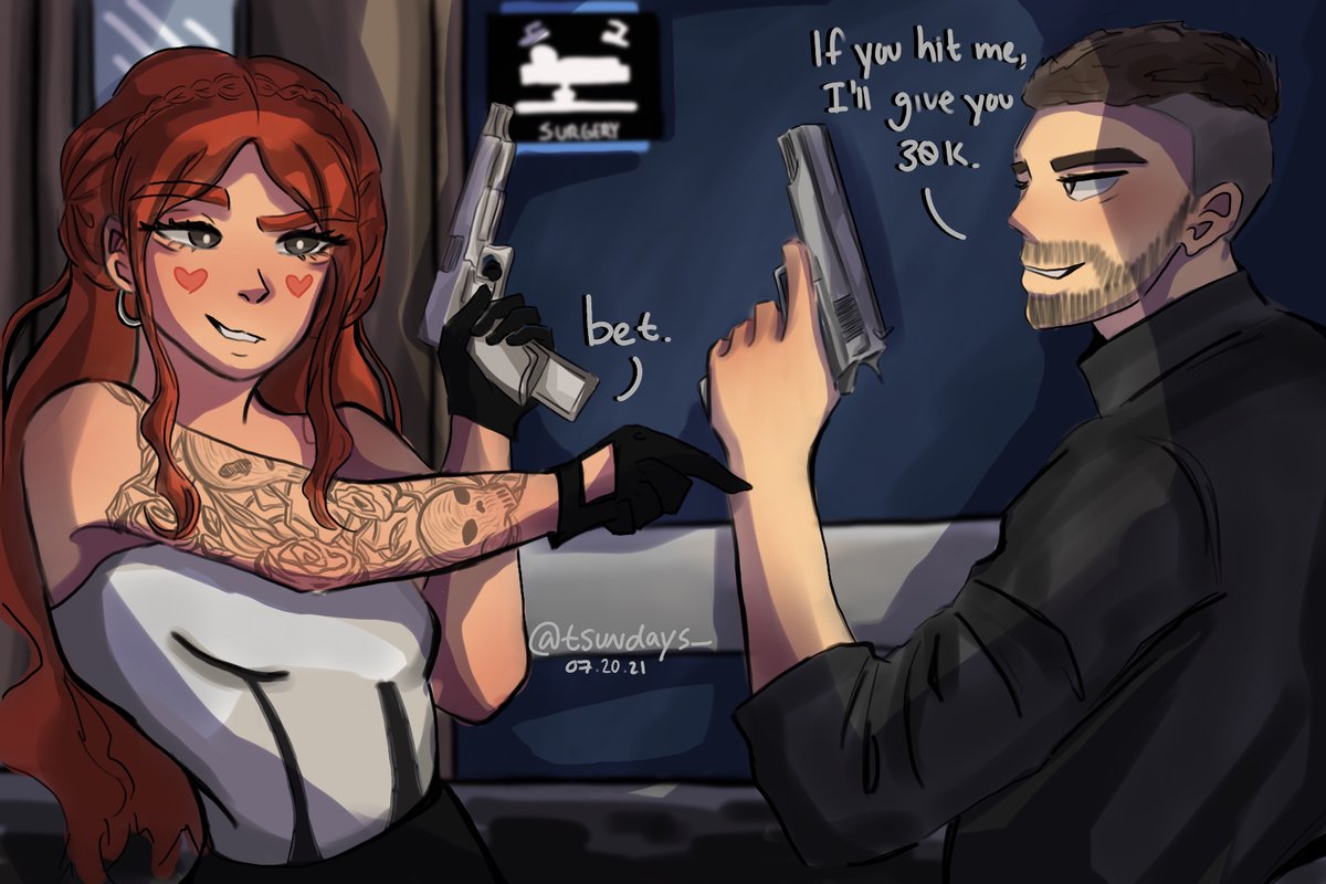 tsundayss's tweet photo. The shootout between April and Ramee at Pillbox was my fav moment from this stream ๐ญ๐
| #FuslieFanart #RameeFanart
#GTARP #NoPixelFanart
@fuslie @StIcKyRamee | https://t.co/PMNe71NrjX