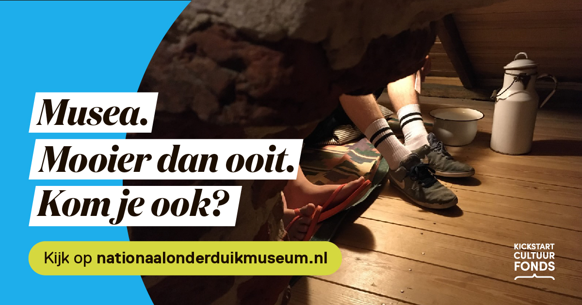 Het Nationaal Onderduikmuseum Mooier dan ooit. 
De Ortskommandant in de woonkamer en onderduikers in hetzelfde huis? Beleef de authentieke verhalen van de bewoners van Markt 12 over onderduik en verzet met onze nieuwe audiotour.
Lees meer op onderduikmuseum.nl
#MooierDanOoit