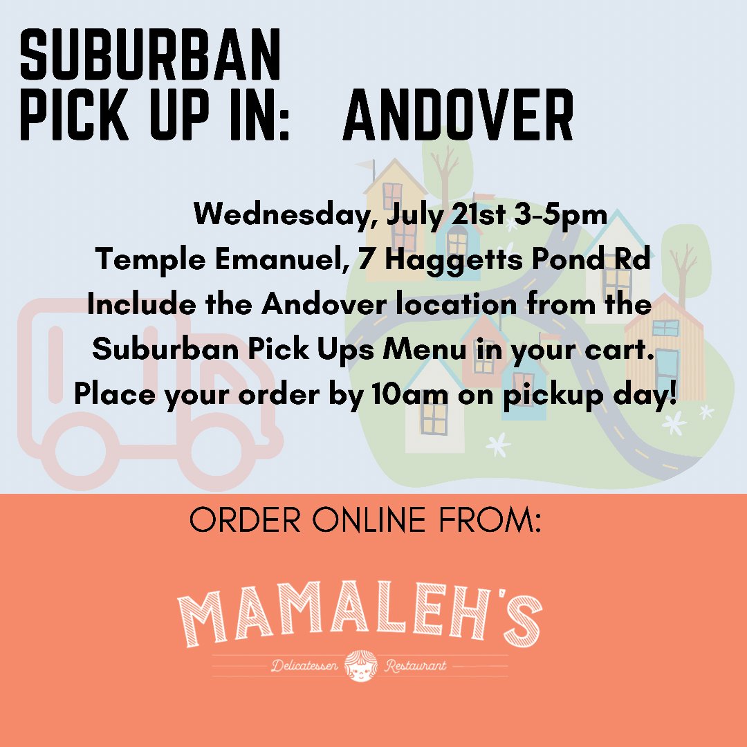 Hey Andover! We're coming for you!