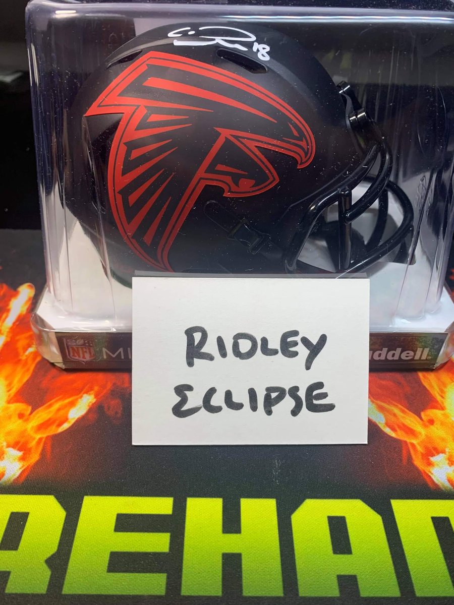 FirehandsB's tweet image. Sweet Calvin Ridley Mini Helmet auto from a RSA Box Break
#nfl #nflfootball #football #atlanta #falcons #memorbilia