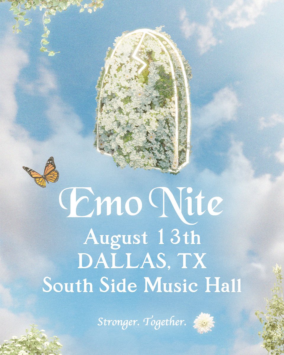 ThirdStringEnt's tweet photo. Dallas!!! @emonitela returns August 13th! 
📍 @gilleysdallas South Side Music Hall 

don't miss it &amp; get tix early - if you know, you know 👀

*TICKETS ON-SALE 10am FRIDAY*
get 'em at 🎫🔗 https://t.co/zEn4PtKWTE
#EmoNite #EmoNiteTX #Dallas #TSPR https://t.co/h2G1TzY2sQ