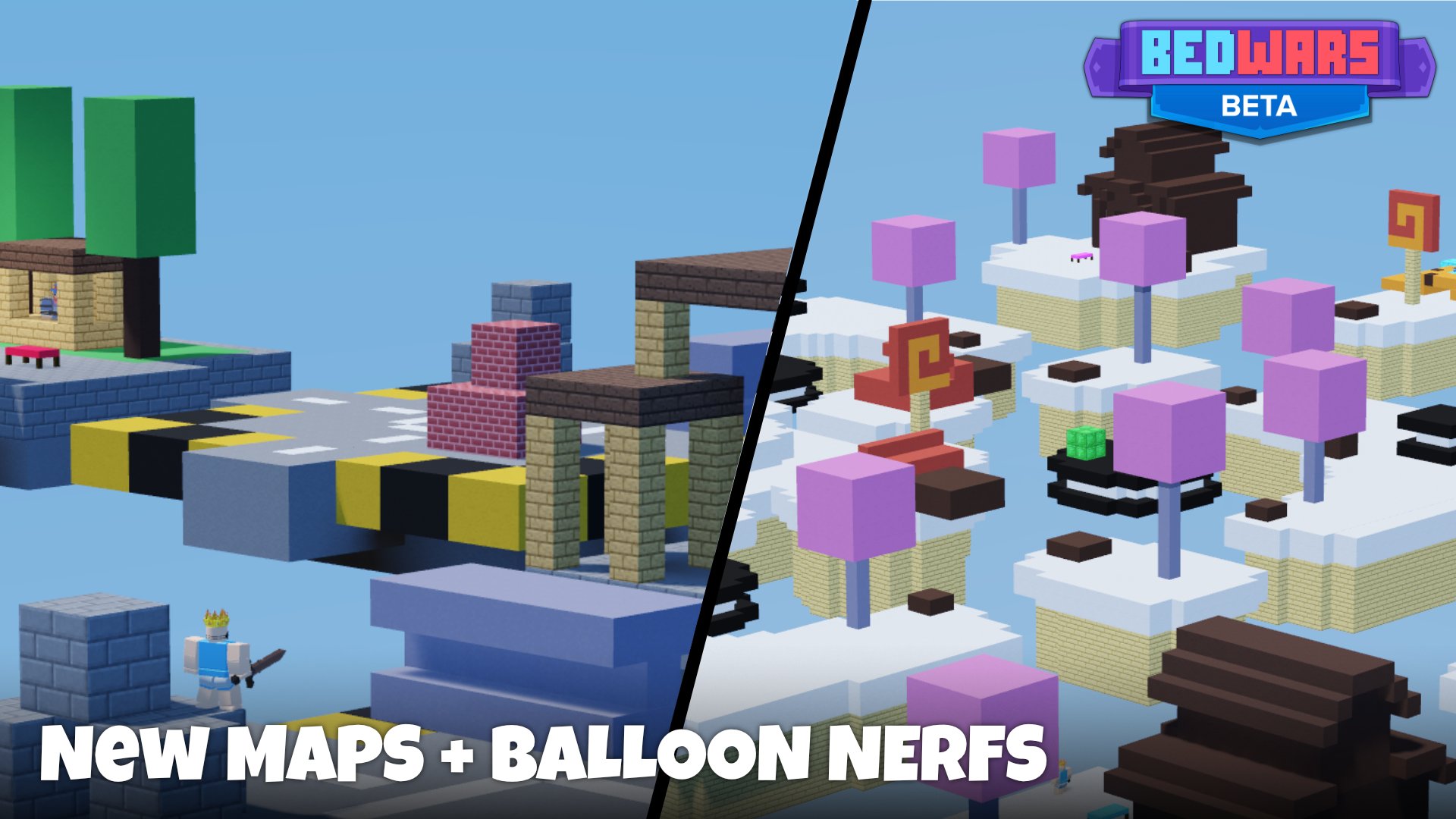 Bed Wars Map Update - 16 New Maps