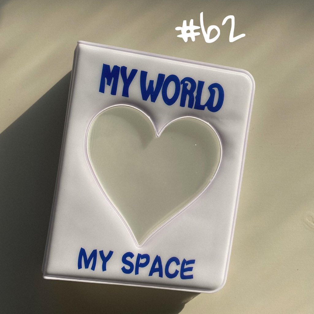 Mini binder book🤍
Disponible para entrega inmediata!
DESLIZA PARA VER MÁS☺️

~5500c/u✨

•#b1✔️
•#b2✔️

Capacidad máxima: 36 photocards 

—
🍒Entregas en metro a convenir
🌸Envíos por starken