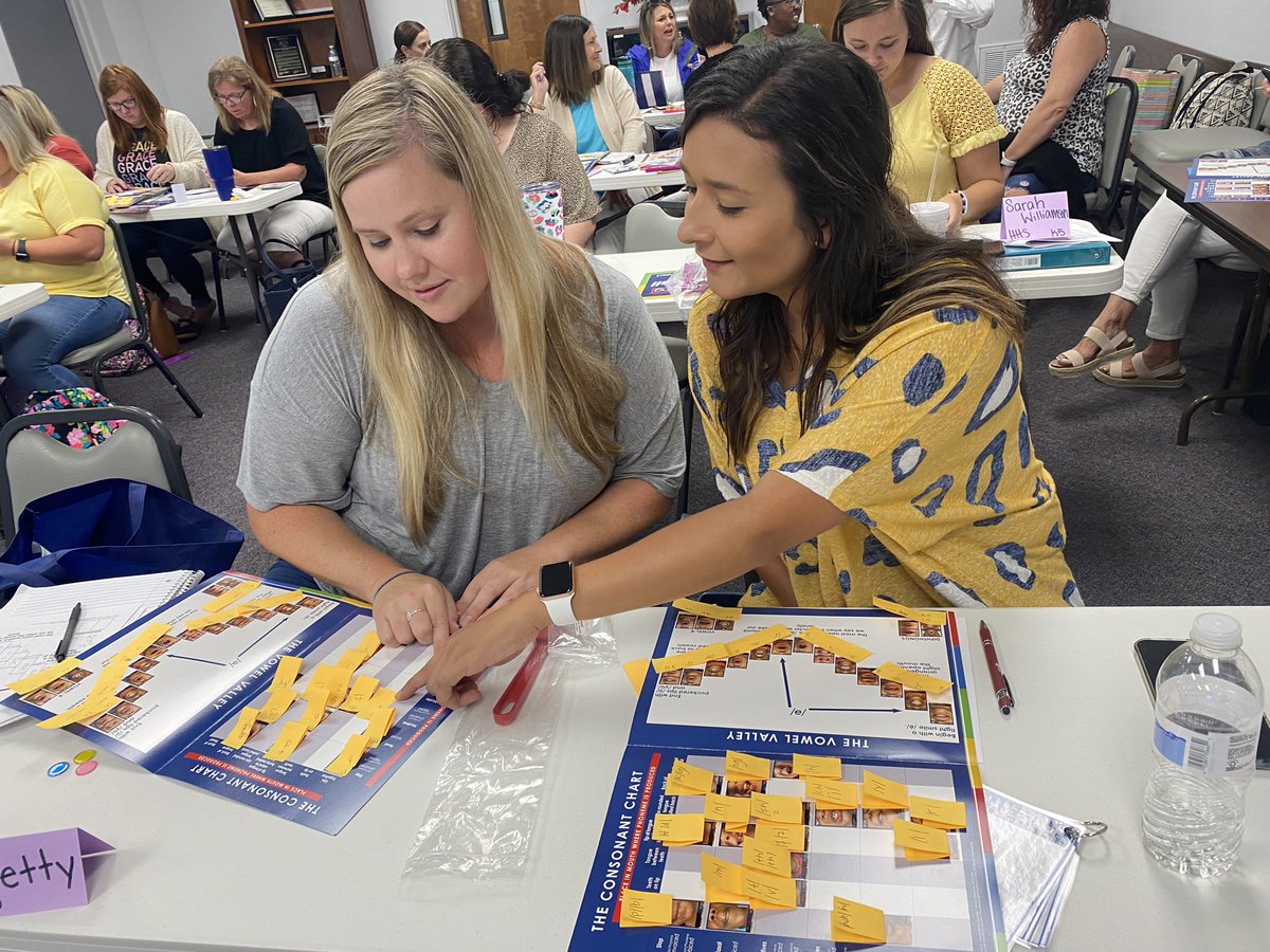 Carolynaka2016's tweet photo. It’s been an AWESOME day! Our teachers enjoyed Sound Wall Professional Development … Supporting the Science of Reading. Thanks @RhondaAyers @tools4reading @CrenshawCo_Read @Alabama_Reading @MaryDahlgren https://t.co/SgRdwrU27U