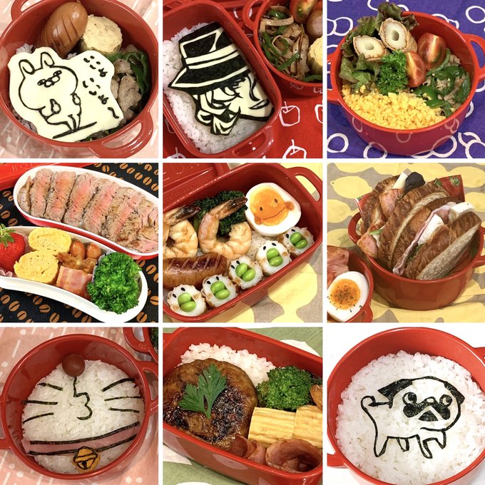 キャラ弁のtwitterイラスト検索結果