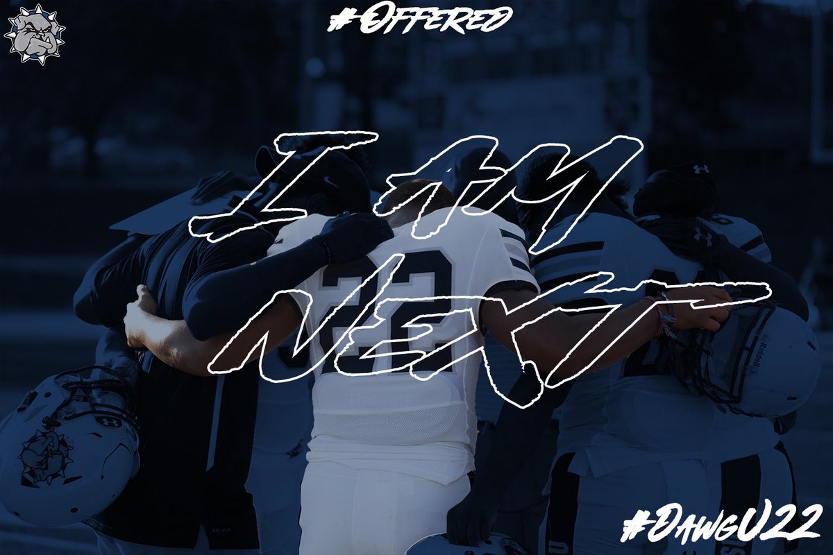 After a visit yesterday to SWOSU, I’m glad to say that I’ve received my first offer. <a href="/coachmcquillan/">Coach McQuillan</a> <a href="/NailDusty/">IN STYLE</a> <a href="/coachDBlevins/">Anarchy</a> #offered #DawgU22 #SpotTheBall #Relentless