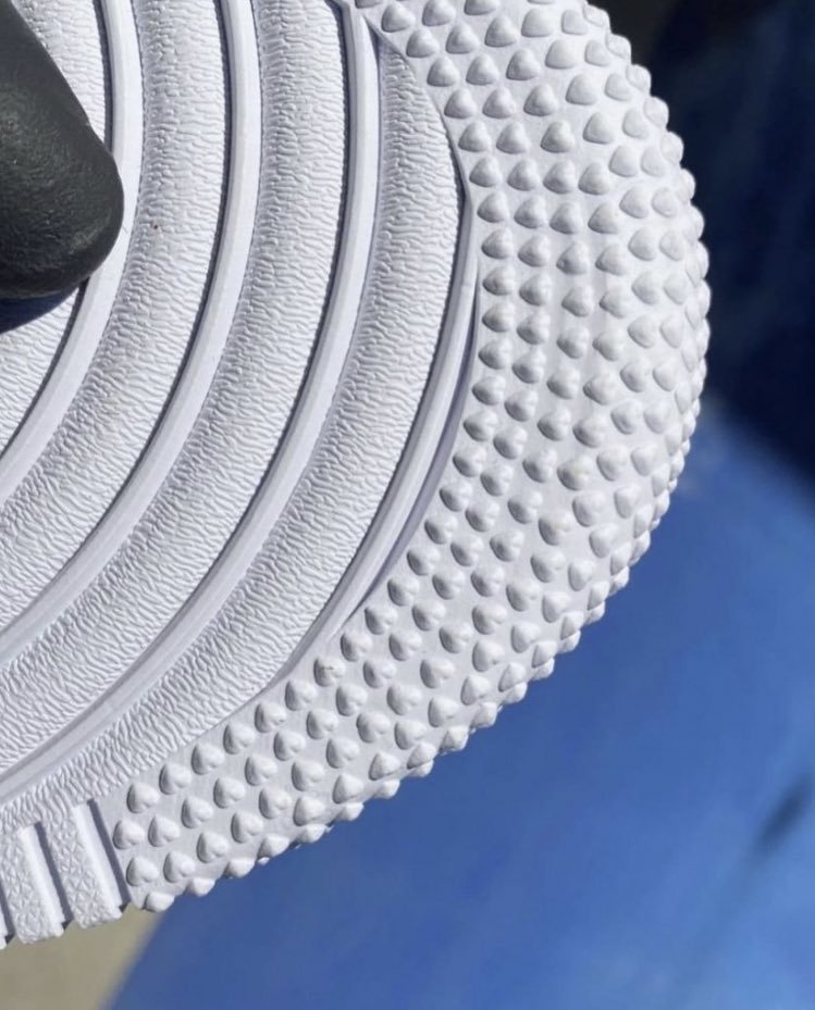 Detailed look at <a href="/Drake/">Drizzy</a>'s upcoming Nike Air Force 1 "Certified Lover Boy" ❤️

Are these a cop? 🤔

📸 <a href="/JustFreshKicks/">JustFreshKicks</a>