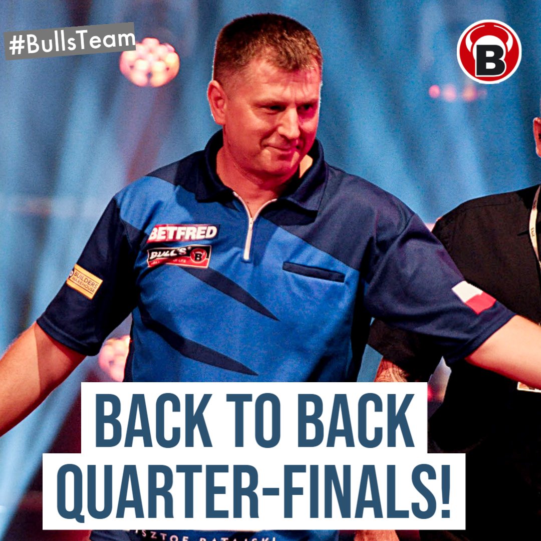 Krzysztof Ratajski has reached the Quarter-Finals at the World Matchplay for a second successive year as he beats Luke Humphries 11-5! He will face Callan Rydz for a place in the semis. #BULLSTeam #WorldMatchplay #ThePolishEagle #BULLSDarts