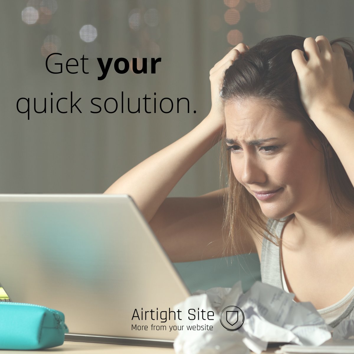 A quick change to your site.  How hard can it be?
Now a problem that is LIVE for everyone to see. 

Sign up with us to get quick #solutions, friendly advice, and emergency support.

We have a plan that suits your needs.  Reply “yes” to learn more. 

#webdevelopmentservices
