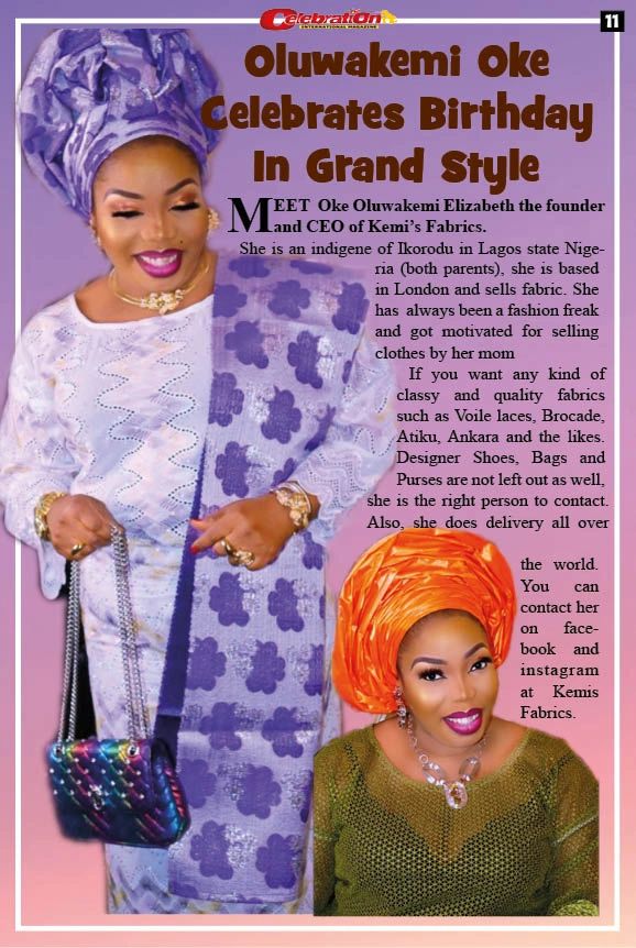 agbede's tweet image. Beautiful looks of Oluwakemi Oke @kemisfabrics #celebrities