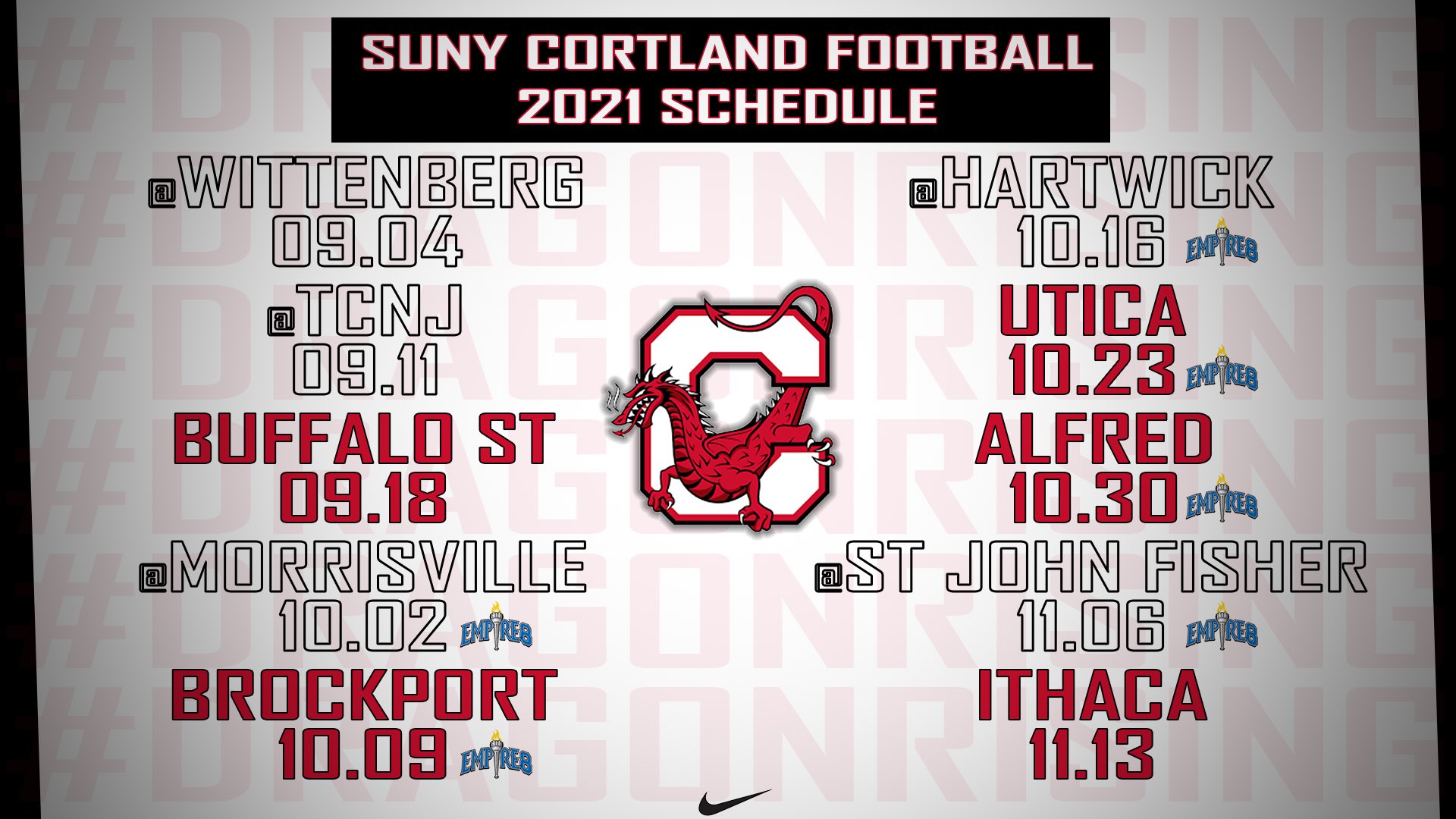 suny-cortland-football-on-x-2021-schedule-is-official-home-away-dragonrising-https-t-co-c8bnyztyzt-x