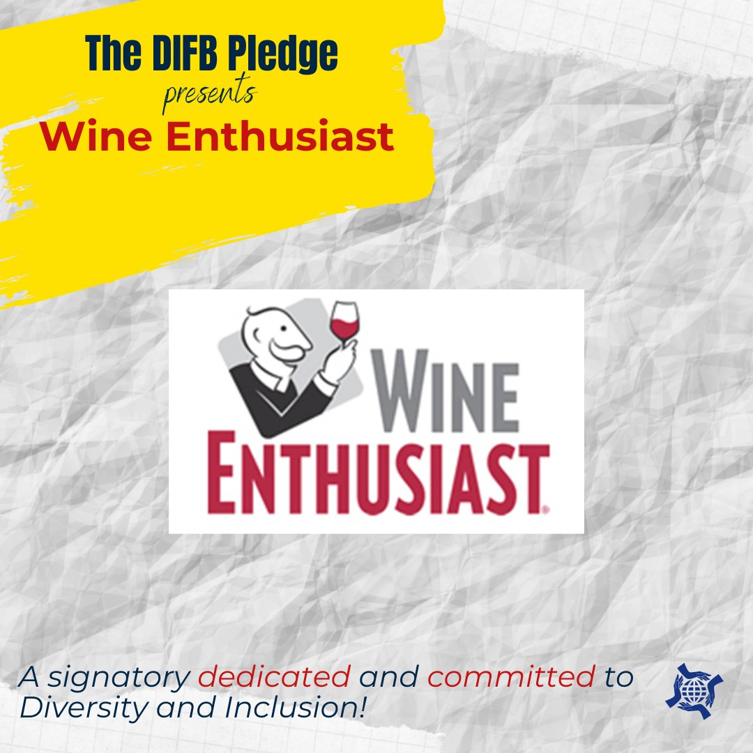DIFBTweet's tweet photo. Earlier this year, @DIFBTweet co-hosted a Virtual Job Fair centered around #DiversityandInclusion. During this event, 14 F&amp;B companies signed the #DiversityinFoodandBeveragePledge. We'd like to highlight those signatories. Next up is @WineEnthusiast!

https://t.co/j0uBVm3AY7 https://t.co/RkClWFrcb8