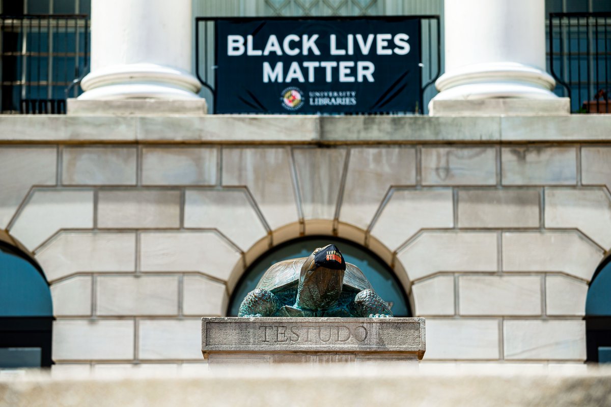 At Maryland, we know that ads on a bus or signs on our buildings won't solve the Grand Challenges of our time. But displaying bold statements throughout our campus keeps our values front and center, a constant reminder there is more work to be done.