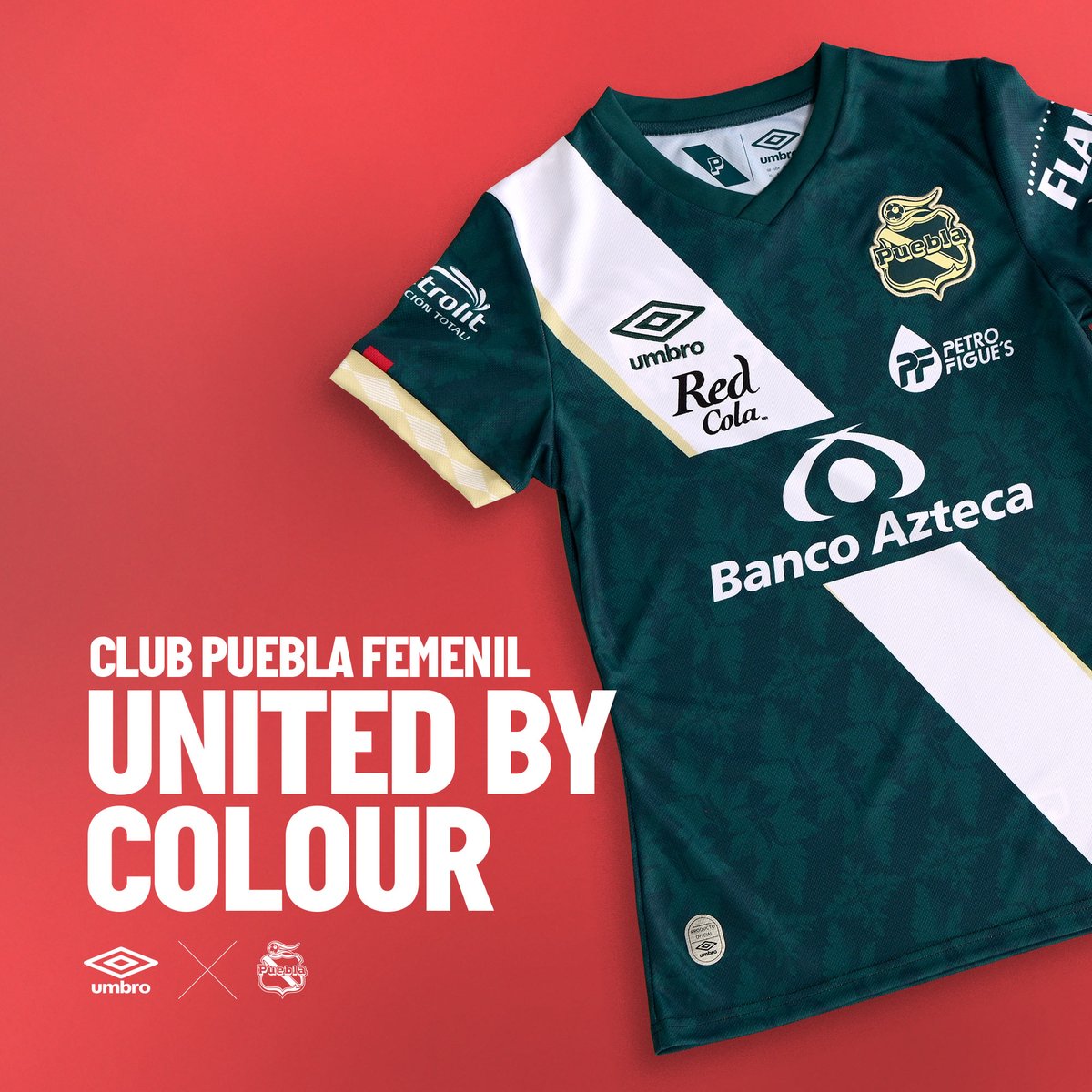 Y para el <a href="/ClubPueblaFem/">Club Puebla Femenil🎽</a> , también estamos de estreno con esta belleza llena de tradición, inspirada en el chile en nogada 🇲🇽⁣
⁣
#LaFranjaQueNosUne #UnitedByColour⁣