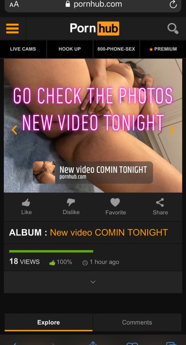 NEW VIDEO TONIGHT!! Check the photos tap for a sneak peak!! https://t.co/WcP3adRQiG #amatuervideo  #blackporn<a href="/tag/blackporn"class="tags"><span>#blackporn</span></a><a href="/tag/amatuervideo"class="tags"><span>#amatuervideo</span></a>