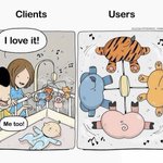 ユーザ目線よりもクライアント目線で作ると…？使う人が使いにくいかも!