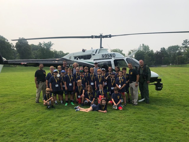 #communitypolicing @rpdmjr #Junior #PoliceAcademy <a href="/bgcridgefield/">Boys & Girls Club of Ridgefield</a> #Eagle has landed #EagleO... bit.ly/3wTXGhp