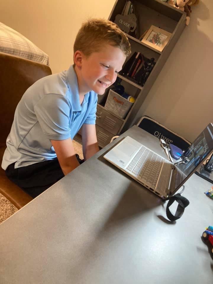 JacobAMcClellan's tweet photo. Oliver is advocating for #HydrocephalusHillDay meeting with @SenatorBraun and @SenToddYoung to spread awareness for hydrocephalus @HydroAssoc https://t.co/QTWQFAVieD