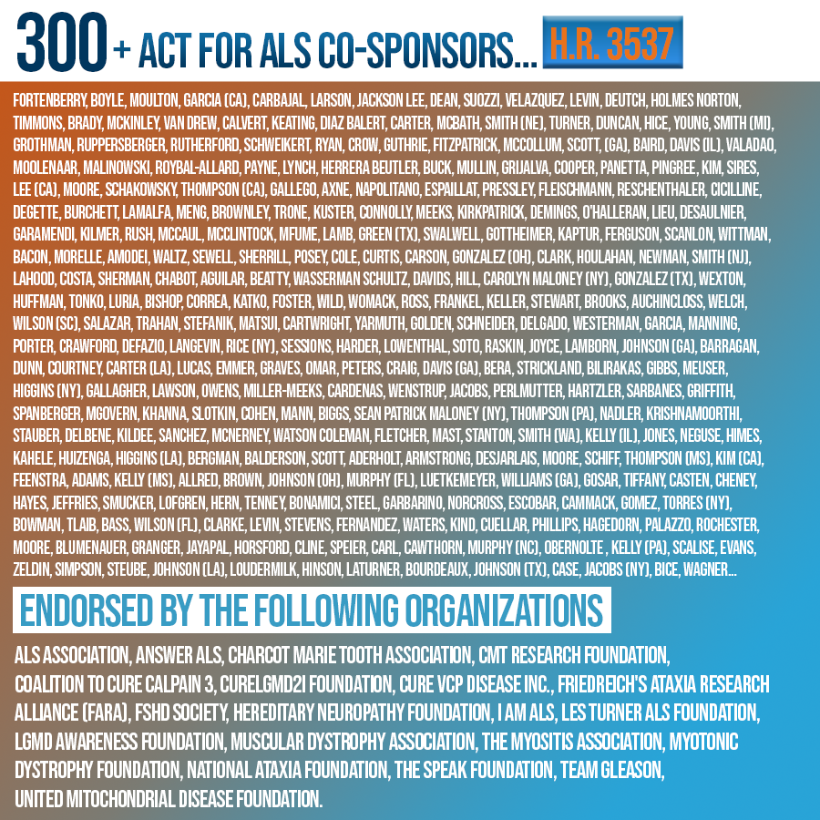 RepMikeQuigley's tweet photo. 🚨BIG NEWS🚨

#ACTforALS now has over 300 bipartisan cosponsors.

This is a proud moment for the supporters, advocates, and most of all, the patients.

We're one step closer to getting this bill passed, and ultimately on @POTUS's desk to be signed into law.

Let's get it done. https://t.co/dvxfnAPzQQ
