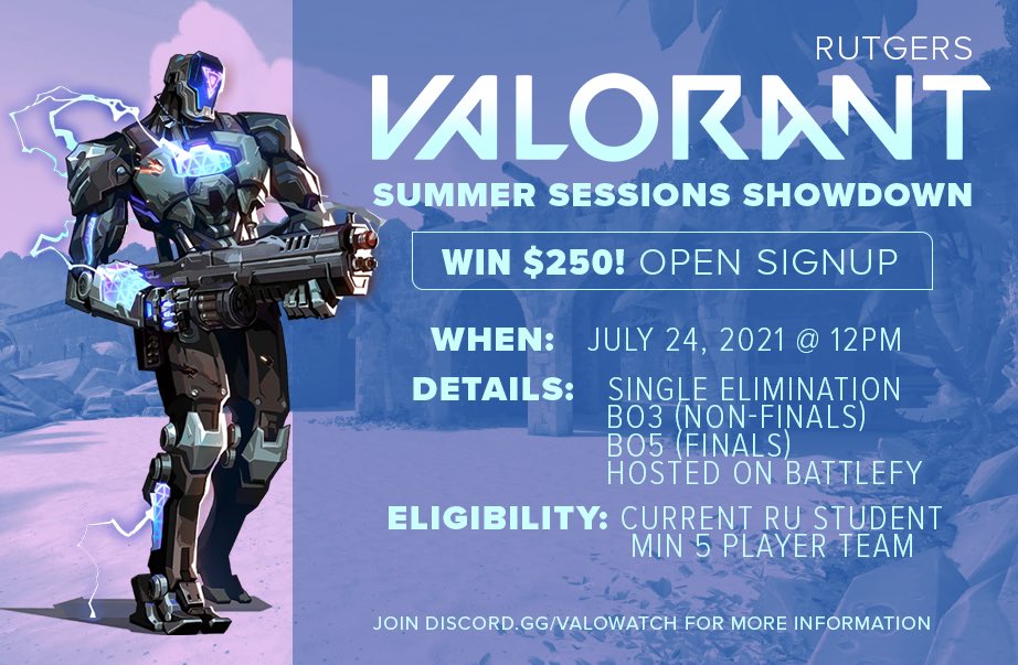 Rutgers VALORANT tweet media