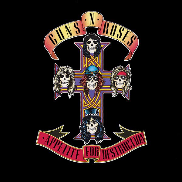 On this day in 1987, Guns N' Roses released their first album "Appetite for Destruction"