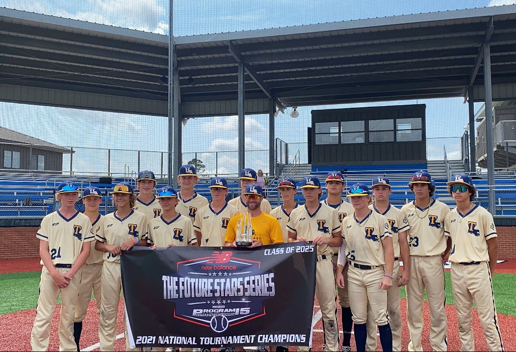 fss_scouting's tweet photo. Congrats to @team_louisiana for winning our @NB_Baseball @P15Sports @ftrstarsseries Class of 2025 Nationals! #WeGotNow https://t.co/dYxj304uFX