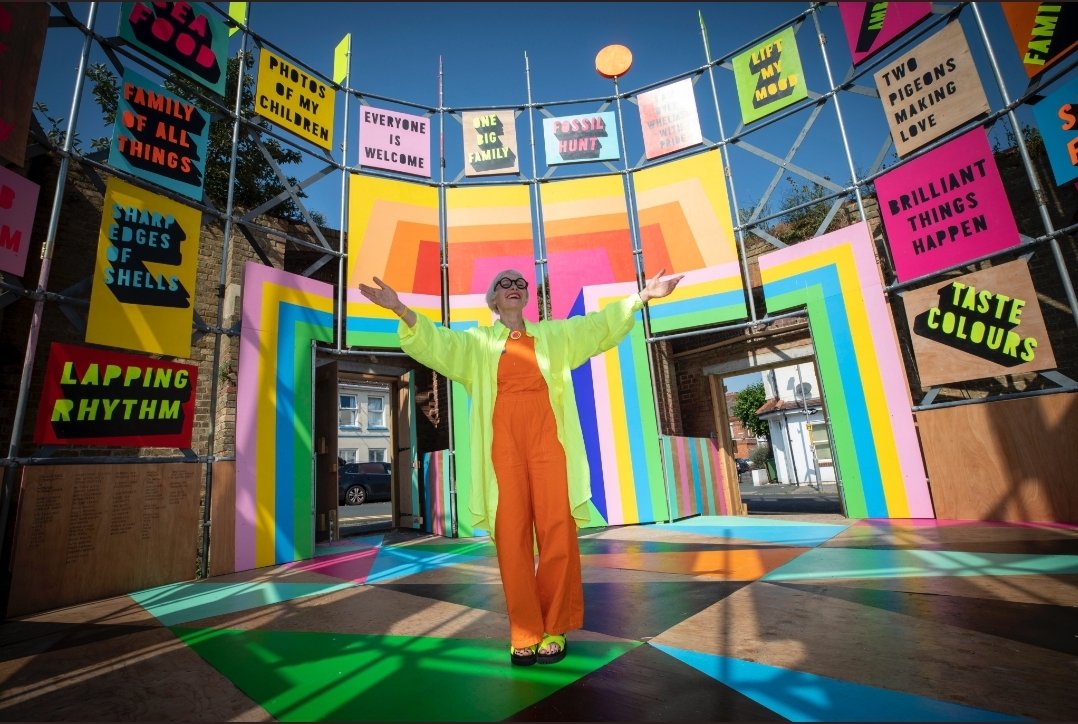 Thank you so much to <a href="/MoragMyerscough/">morag myerscough</a> and <a href="/CreativeFstone/">Creative Folkestone</a> for allowing us to take part in this project. We feel so proud to be involved. 

Pictures by @andyaitchison