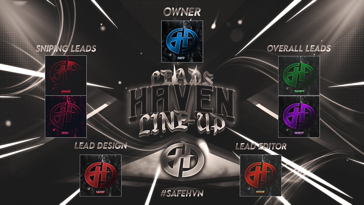 HavenSanct's tweet image. Welcome our Haven leads!