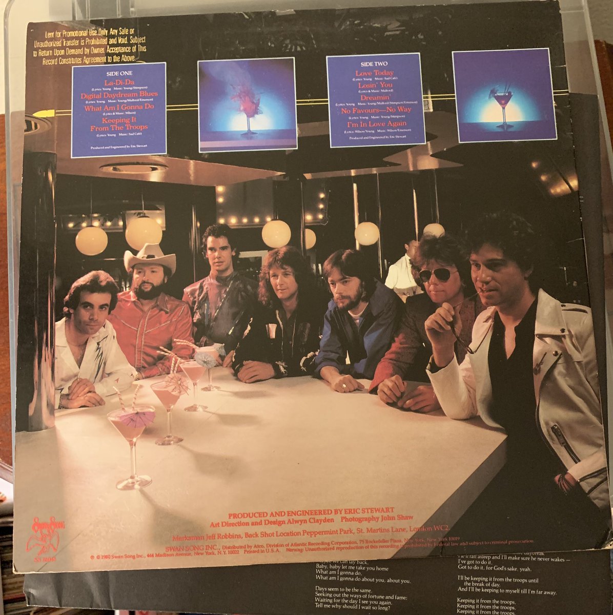 DadsAlbums's tweet image. I’ve never heard of #SadCafe, but if guys like that show up to party it’s def about to go down.