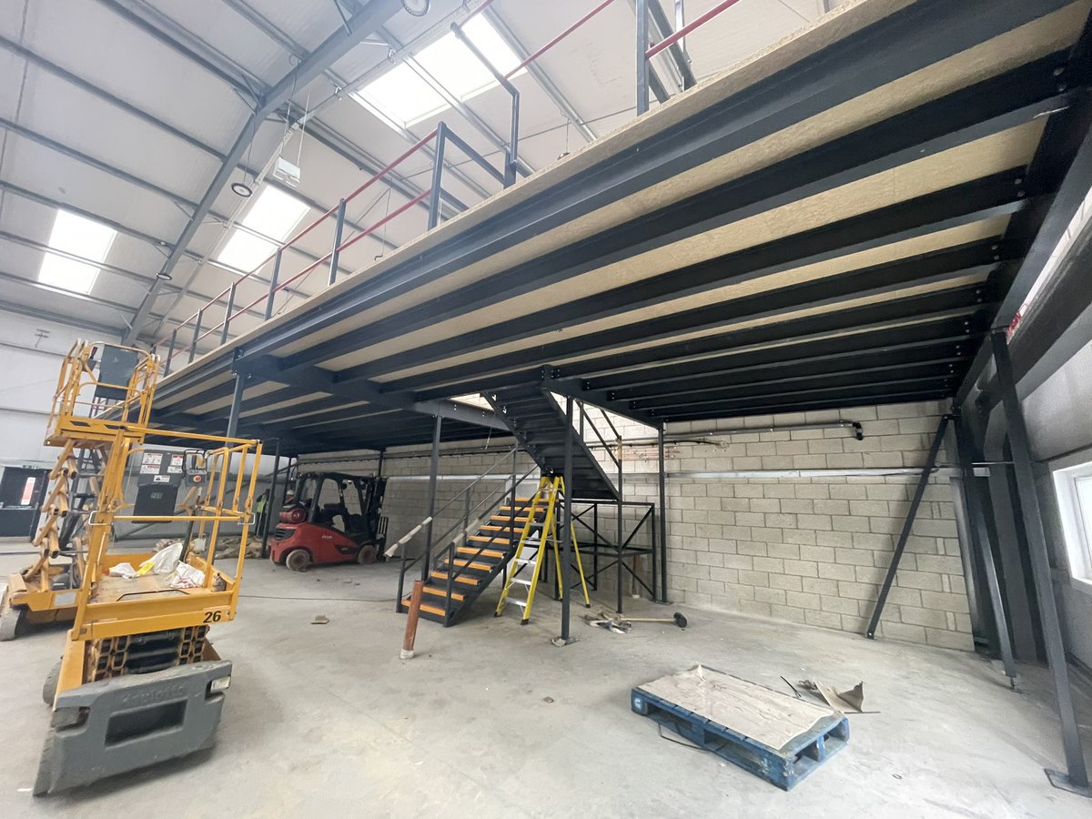 DexionAnglia's tweet photo. Recent #mezzanine floor installation in #Norfolk. Completed in 2 days. https://t.co/AFDH7ALVgm