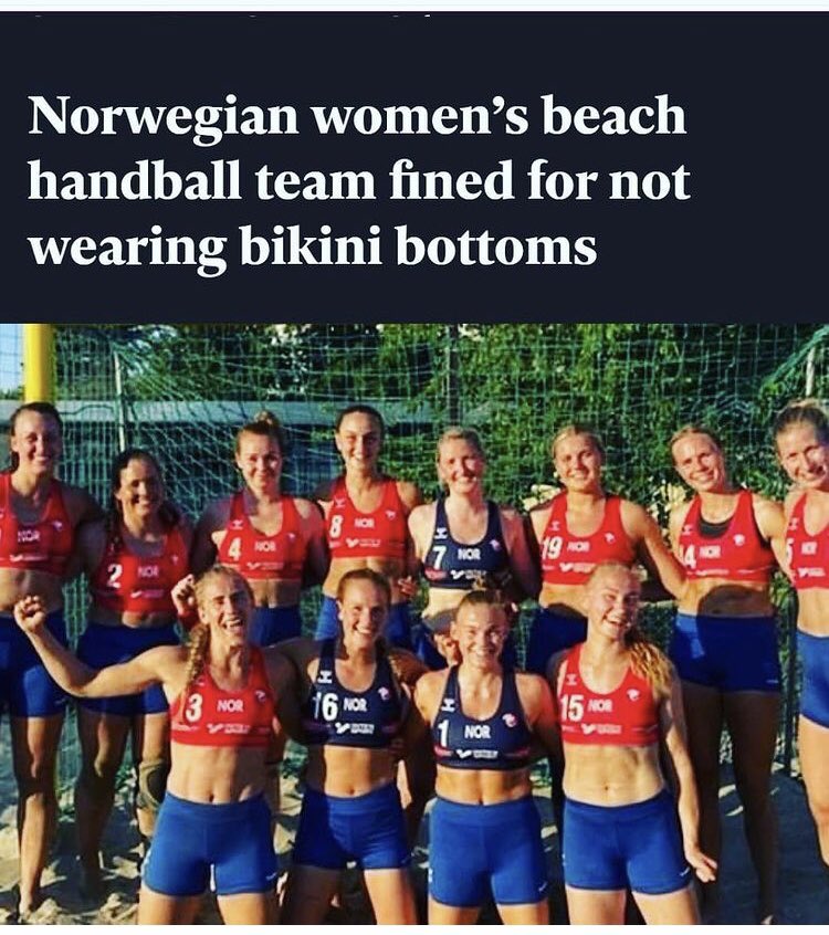 These two stories happened within a day of each other. “Too revealing!” “Not revealing enough!” Apparently the only thing that’s always unacceptable is women making decisions about their own bodies #everydaysexism