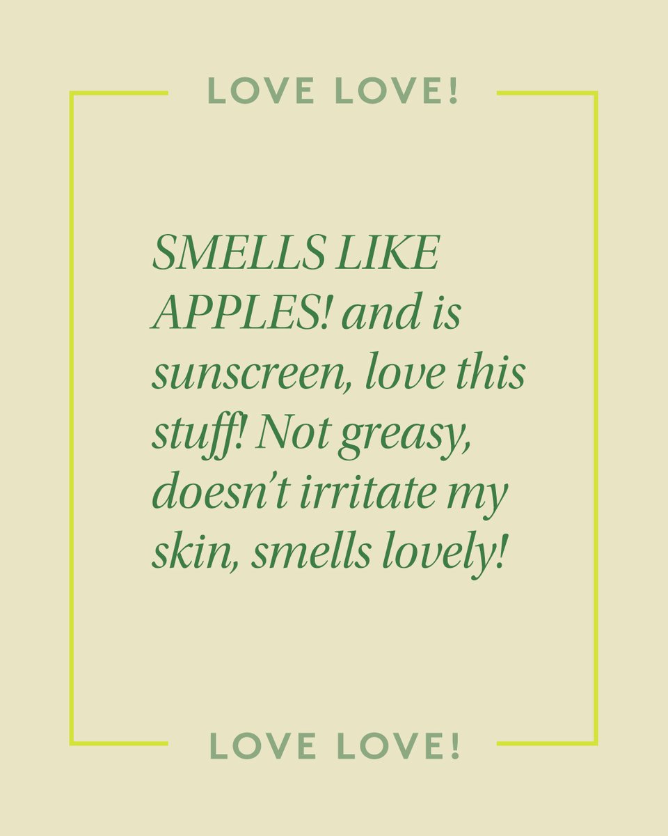 You know what they say…"an apple a day keeps the doctor away." And a daily dose of @ipkn_us’ Big Apple Sun Cream — infused with apple water extract and natural herbal ingredients - lives up to it 🍏 cur.lt/xjkuv9pax
