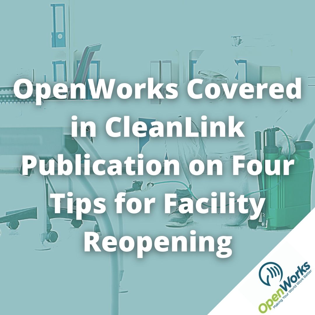 OpenWorksAZ's tweet image. The commercial cleaning company OpenWorks has been gathering information from various experts so that it can help its customers formulate a plan as businesses begin to reopen.

Learn more: cleanlink.com/news/article/B…

#commercialcleaning #health #covid19 #pandemic #openworks