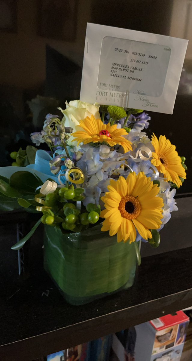 Thank you to my <a href="/NNMSWildcats/">NNMS</a> family for the beautiful flowers for the warm welcoming of baby boy 💙