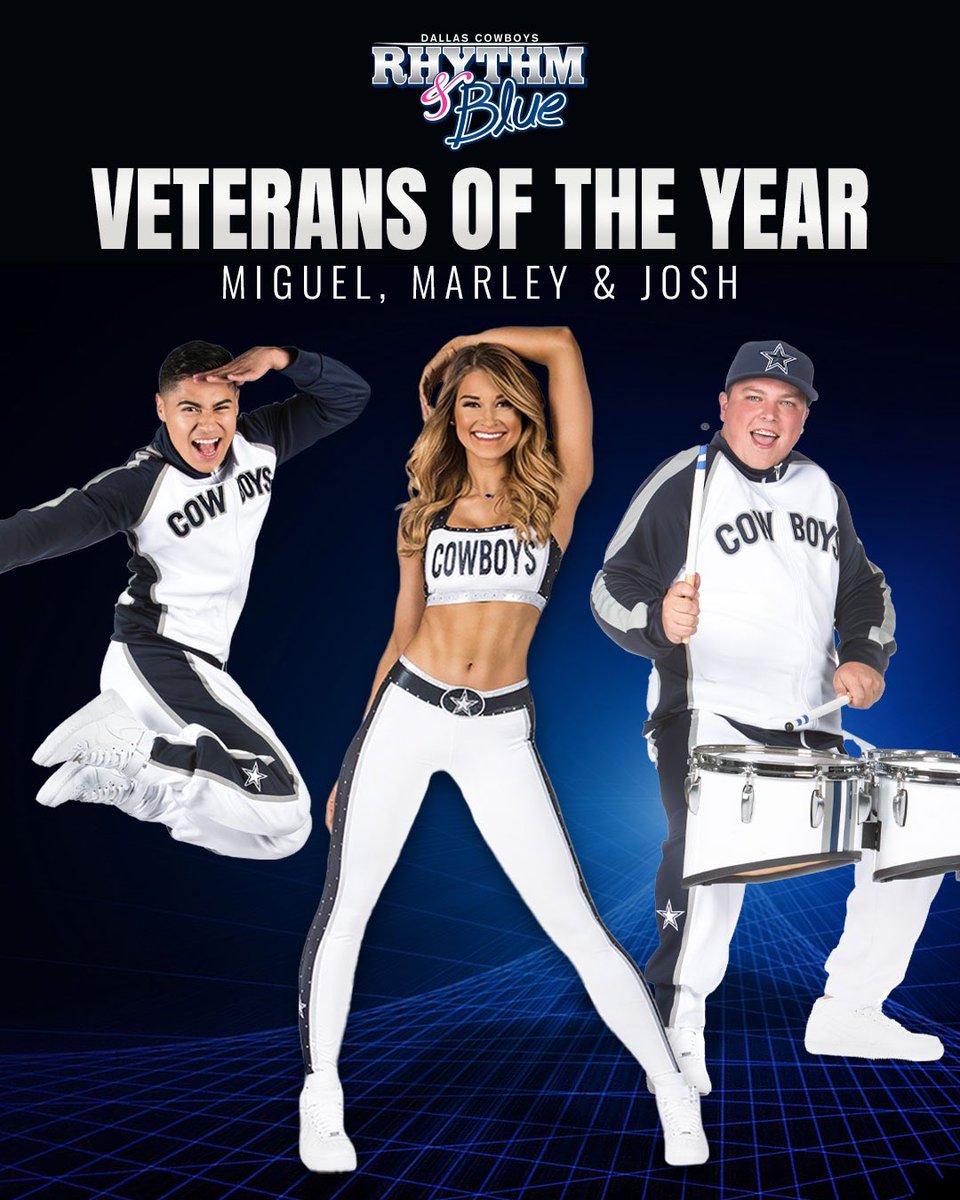 Join us in congratulating our 2020-2021 #DCRB veterans of the year Miguel, Marley, and Josh! 🎉