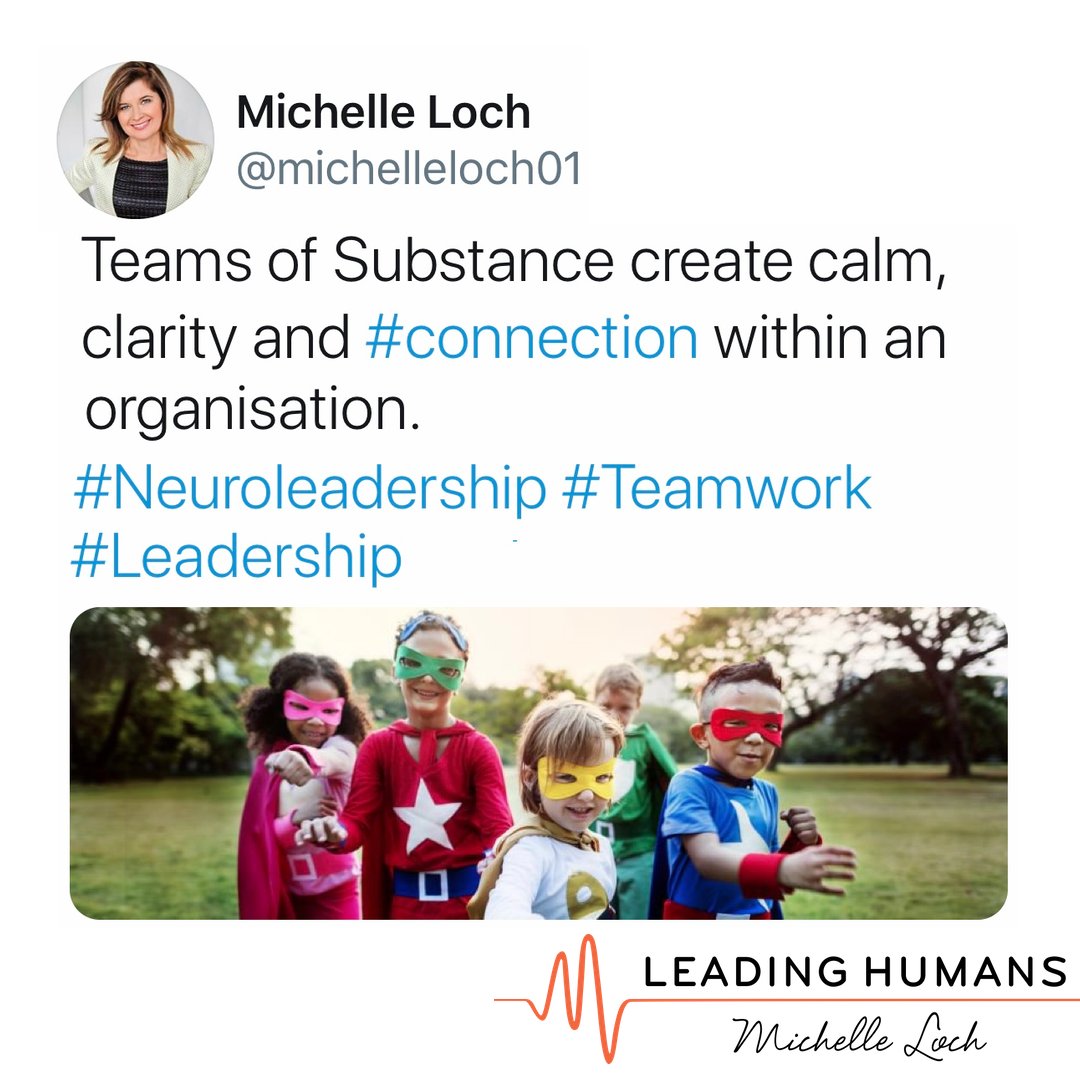 LeadingHumansAu's tweet image. 🦸‍♂️#Leaders who use a #coachingapproach to create #highperformance teams know how to:
☝️navigate #teamdynamics to facilitate collaboration &amp;amp;
✌️have the skill to engage #teams on a journey to great results.
👍Join us &amp;amp; improve your #teamcoaching competency: leadinghumans.com.au/programs#team-…