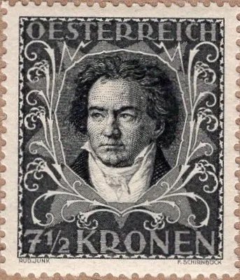 MusicalStamps's tweet image. The Austrian Musician's Fund stamp Issue of 1922 was the first to feature composers on #stamps including Mozart, Beethoven, and five other renowned Austrian musicians. Learn more: themusicstamps.com/1922-austria-c… #musicalstamps #philately #stampcollecting